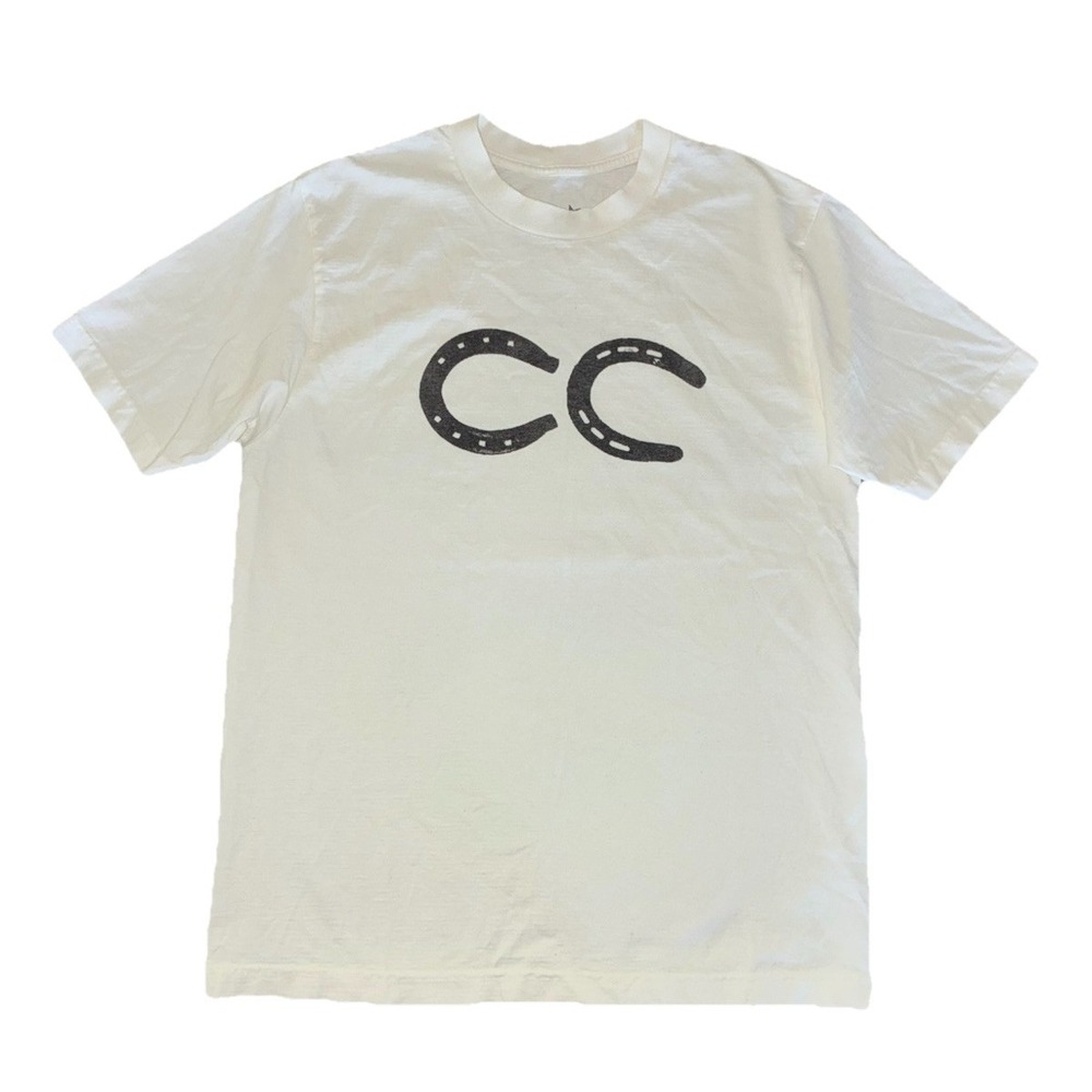 Beyonce CCT Ghost Tee‎ L White Cowboy Carter Tour 2025 Merch NEW *hole